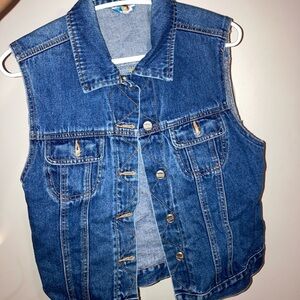 Denim vest